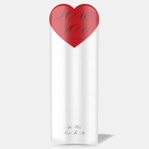Цветочный Конус "Love You" (20 шт.) - #012 Красный